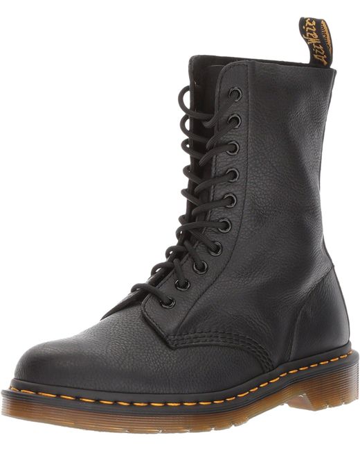dr martens 1490 10 eye bex boots in black