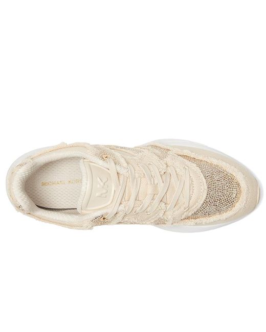 MICHAEL Michael Kors Natural Riley Trainer Shoes