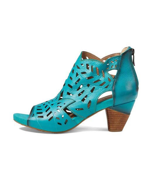 Spring Step Blue Icon Shoes, Leather