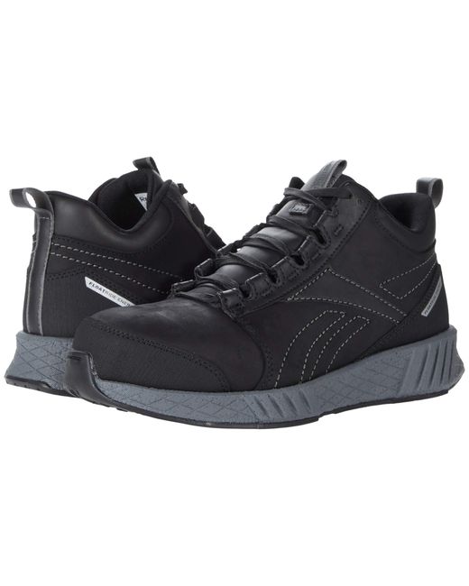 Reebok Black Fusion Formidable Work Mid Cut Composite Toe Sd 10 for men