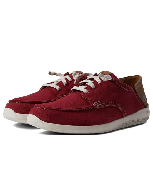 Clarks Gorwin Lace in Red for Men | Lyst