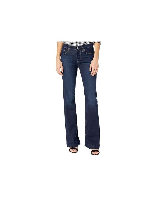 7 For All Mankind Black Tailorless Dojo