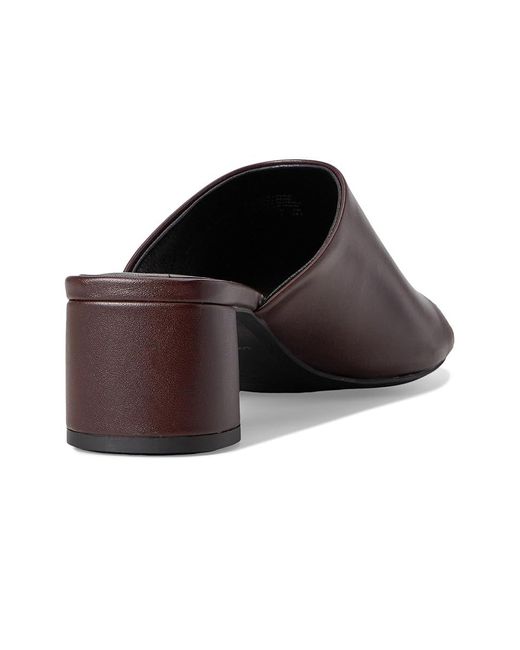 Vagabond Brown Piper Mule Sandals, Leather