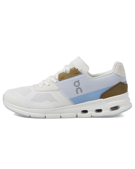 On Shoes White Cloudrift (Undyed/Flame) Shoes for men