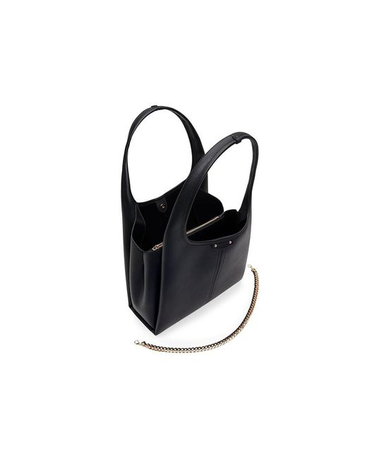 ALDO Black Ambrosia Satchel Handbags, Polyurethane