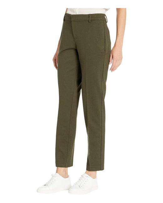 Liverpool Jeans Company Synthetic Kelsey Slim Leg Trousers In Super Stretch Ponte Knit in Olive 