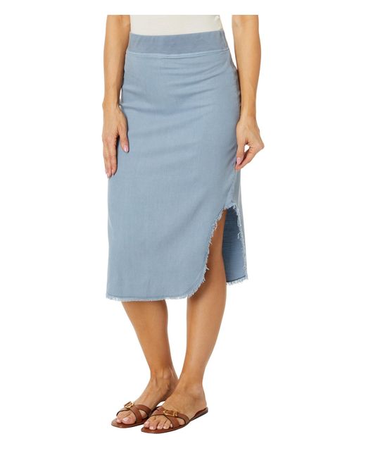 XCVI Blue Harlowe Skirt