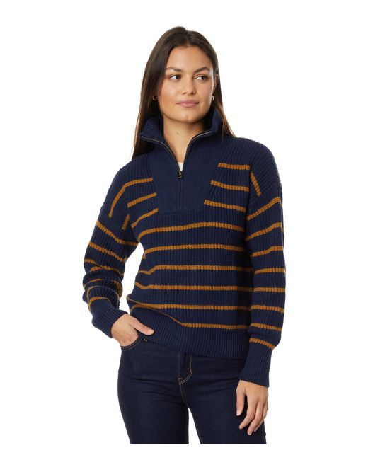 Faherty Brand Blue Mariner Sweater