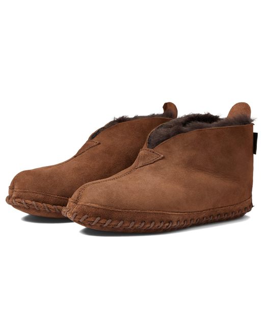 L.L. Bean Wicked Good Slippers in Brown Lyst