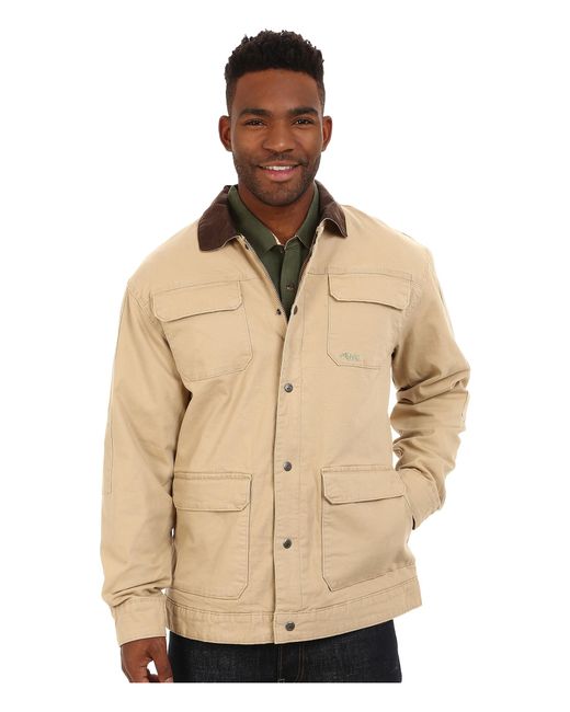 Mountain khakis Ranch Shearling Jacket in Yellow for Men | Lyst