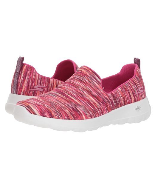 skechers go walk pink