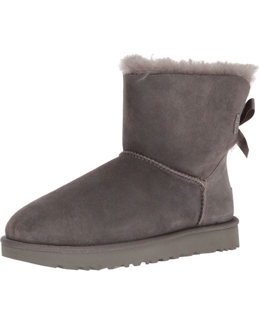 ugg mini boots grey