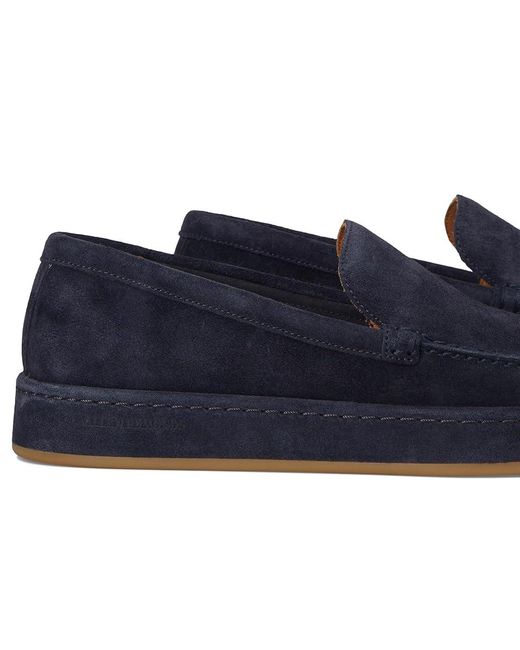 Allen Edmonds Blue Brody-1 Shoes 11.5 D (M) Leather/Suede for men
