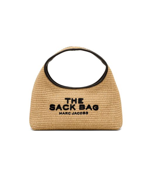 Marc Jacobs Black The Woven Mini Sack Bag