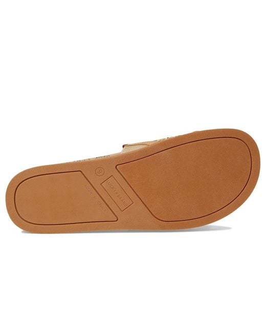 Lucky Brand Brown Dylina Woven Band Sandals Sandals 9.5 B