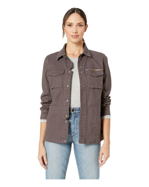 Prana Cotton Pennington Jacket in Gray - Lyst