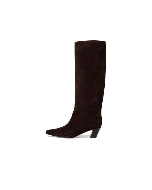 Loeffler Randall Black Marley Kicked Heel Tall Boots Boots 8.5 B