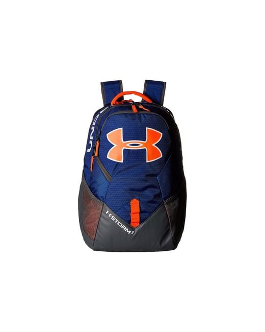 Blue and orange under armour backpack Clearance