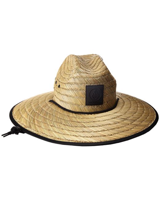 Volcom Brown Turdle Straw Hat for men