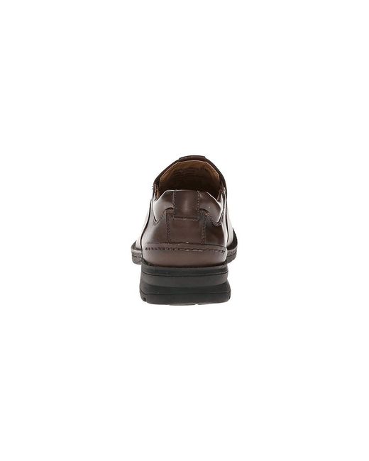 Dockers Black Agent Bike Toe Slip On Shoes 7 D for men