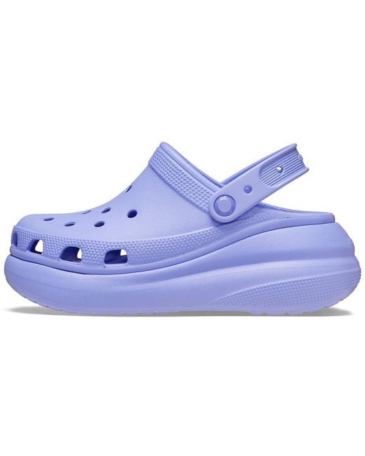 CROCSTM Blue Classic Crush Clog Shoes 7