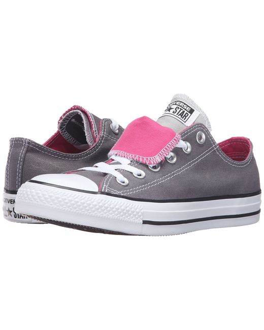 Converse Gray Chuck Taylor® All Star® Double Tongue Color Plus Ox