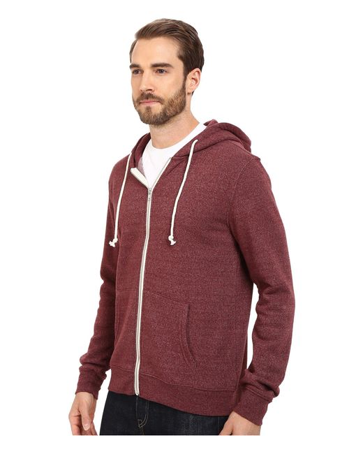 Download Lyst - Threads For Thought Triblend Zip Front Hoodie ...