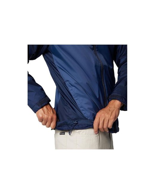 Columbia Blue Glennaker Ii Sherpa Lined Jacket Jacket Collegiate/Dark Mountain, Nylon/Polyester for men