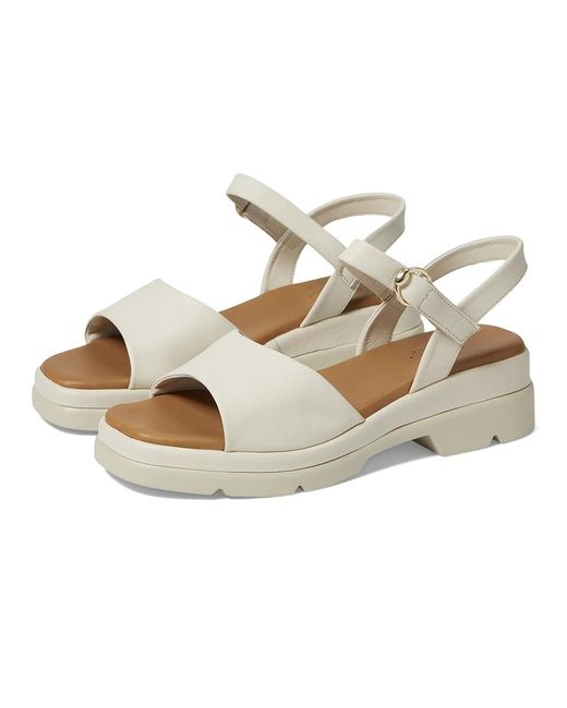Spring Step Metallic Huntington (Ivory) Sandals