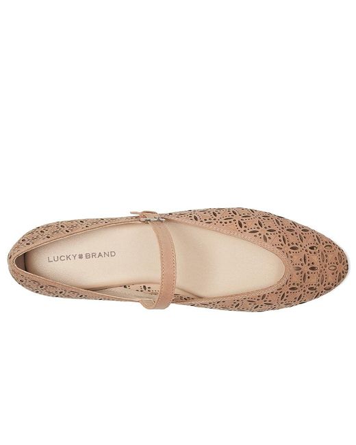 Lucky Brand Brown Cyrena2 Flat Shoes 6.5 B
