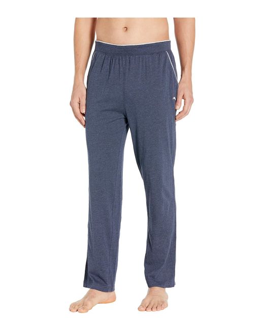 Tommy Bahama Gray Cotton Modal Heather Lounge Pants for men