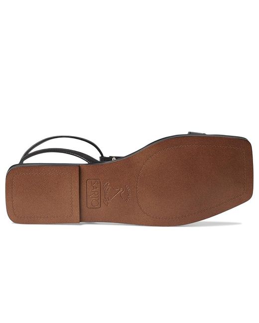 Franco Sarto Black Logan Flip-flop