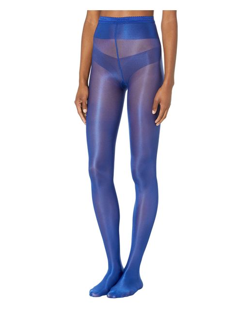 Wolford Synthetic Neon 40 Tights in Blue Lyst