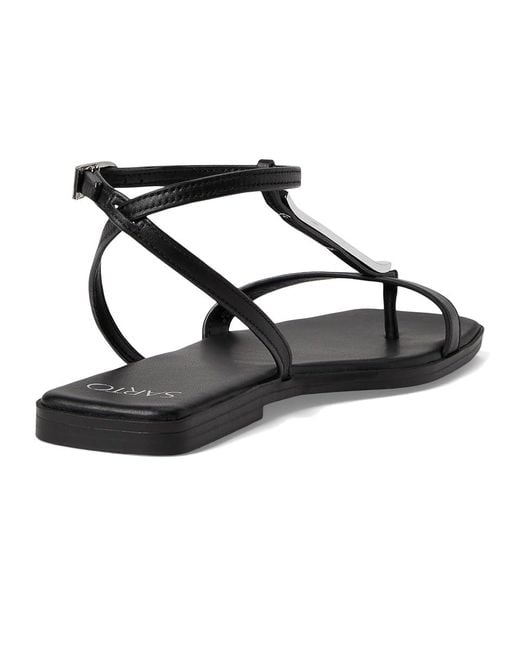 Franco Sarto Black Logan Flip-flop