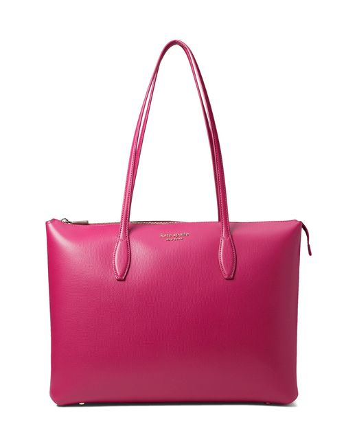 Kate Spade All Day Large Zip Top Tote in Pink | Lyst