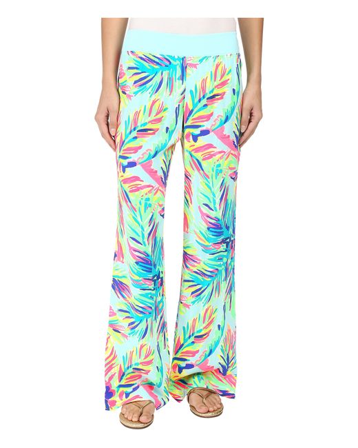 Lilly pulitzer Seaside Beach Palazzo Pants in Blue | Lyst
