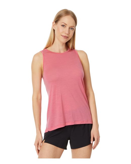 Smartwool Red Active Ultralite High Neck Tank