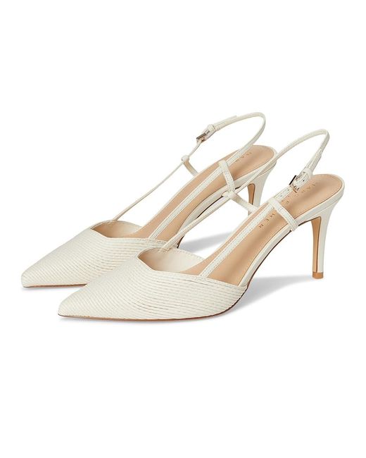 Marc Fisher Natural Flory Shoes, Faux Leather