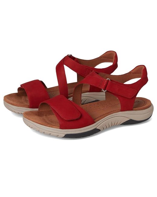 Cobb Hill Red Fiah Sandals 7.5 B