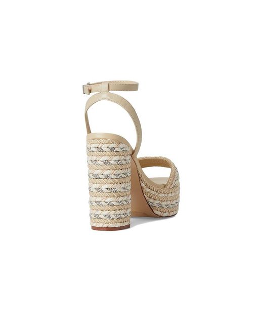 Steve Madden Natural Lucci-R High Heels, Leather/Rubber