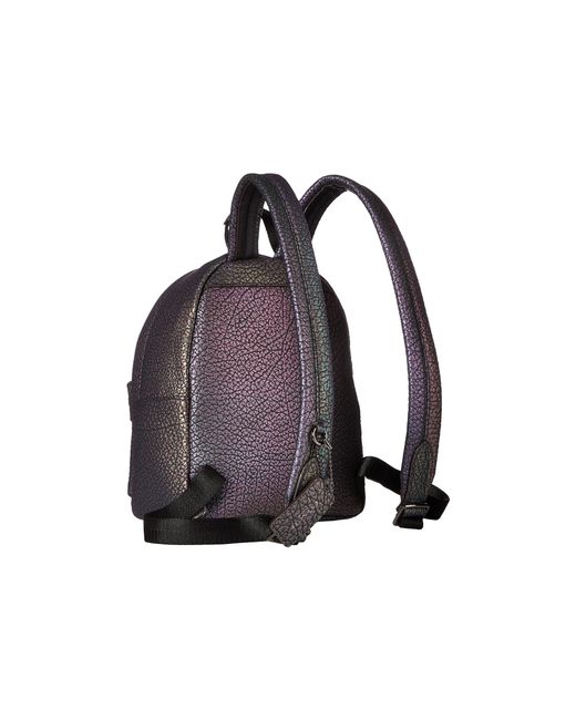 COACH Leather Hologram Mini Campus 