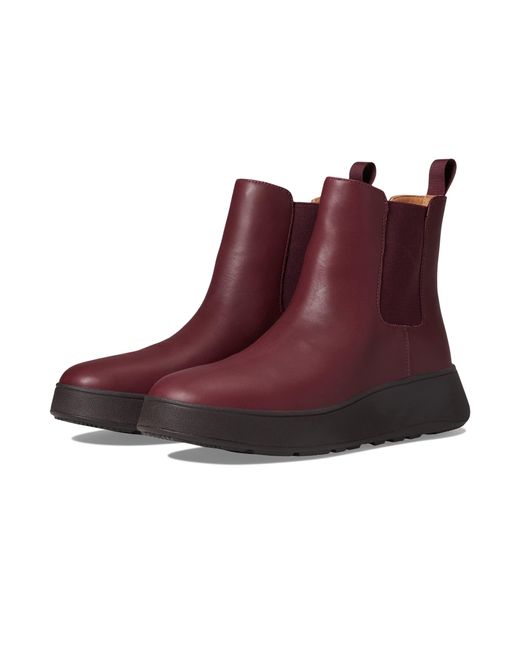 Fitflop F-mode Leather Flatform Chelsea 