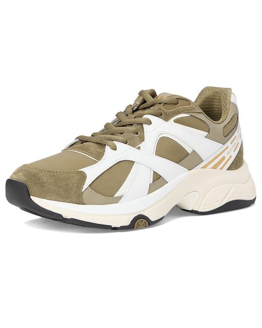Michael Kors Metallic Leo Trainer Shoes, Synthetic for men