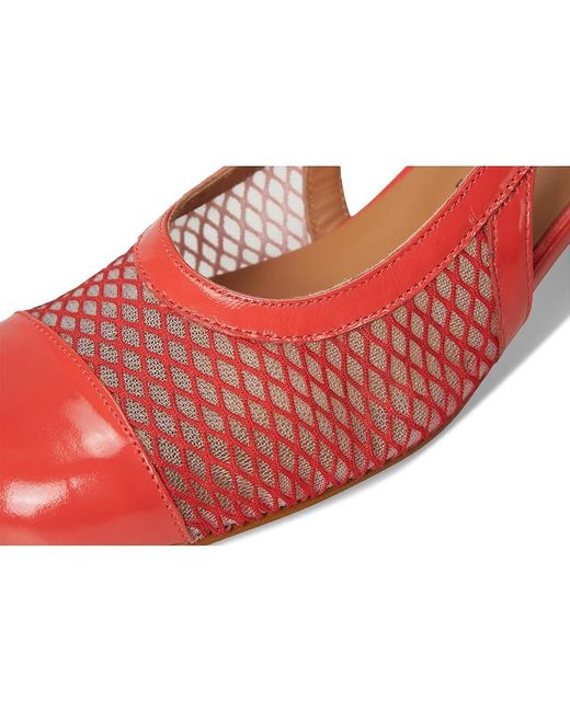 Fly London Red Soki273Fly Flat Shoes, Leather/Rubber