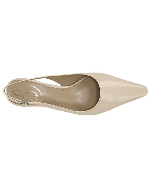 Sam Edelman White Bianka Sling (Ivory) Shoes