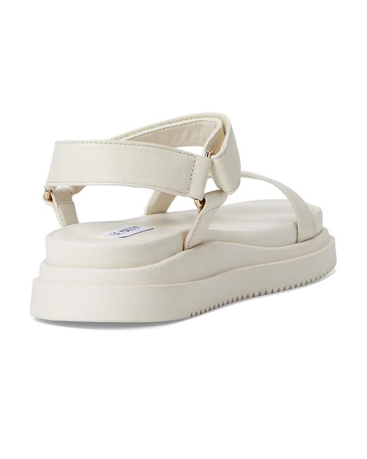 Steve Madden White Matina Sandals