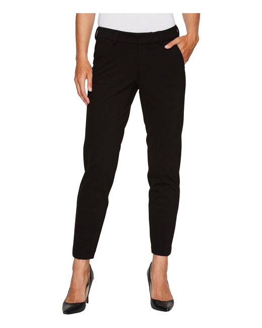 Liverpool Jeans Company Synthetic Kelsey Slim Leg Trousers In Super Stretch Ponte Knit in Black 