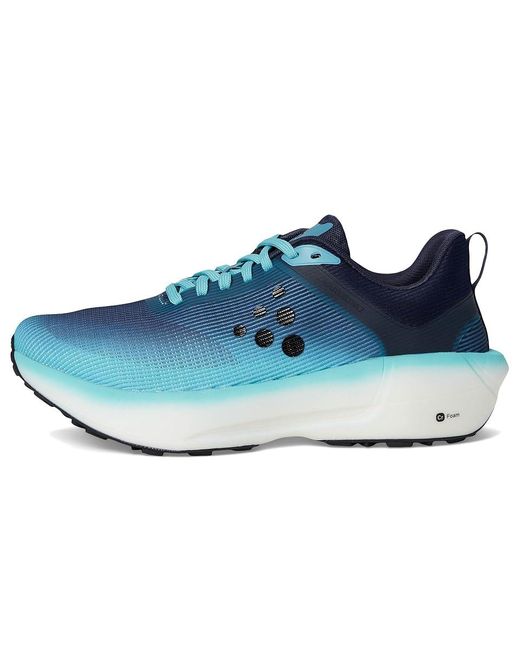 C.r.a.f.t Blue Nordlite Ultra 2 Running Shoes Blaze/Aquatic, Synthetic for men