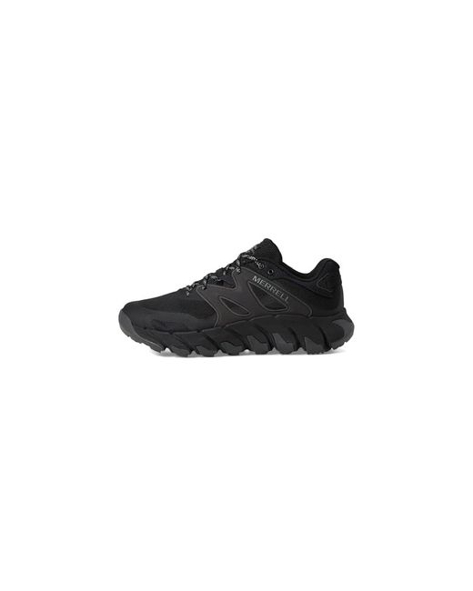 Merrell Black Maipo Explorer Aerosport Shoes, Synthetic/Textile for men