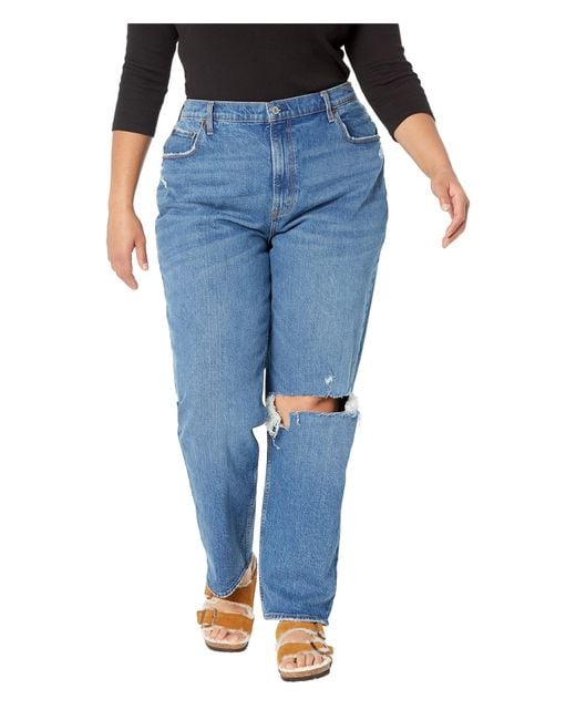 curve love ultra high rise 90s straight jean
